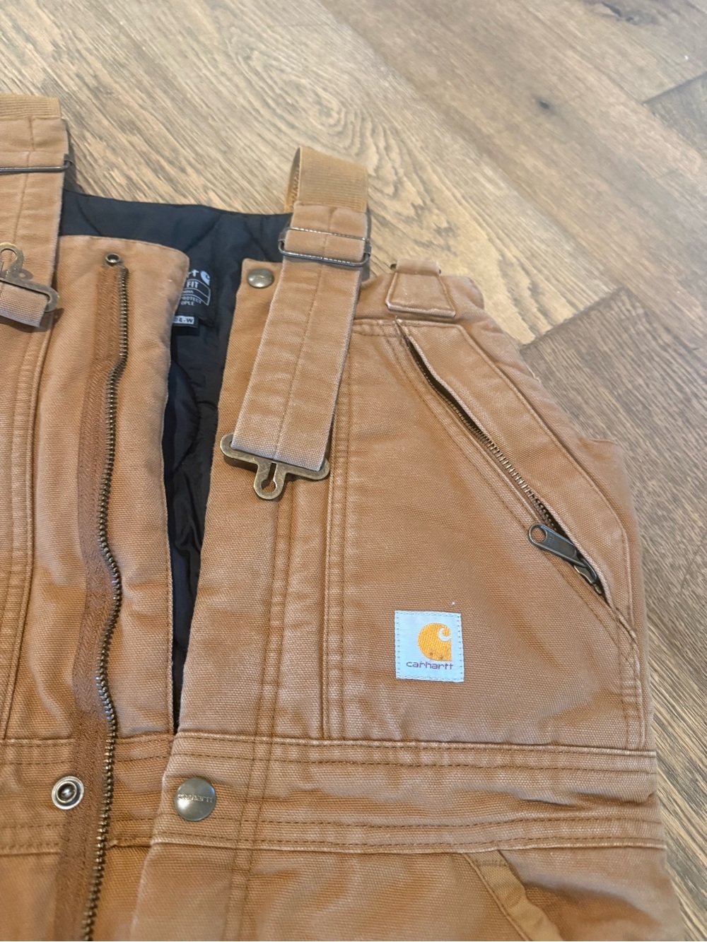 Carhartt Canvas Brown Overalls